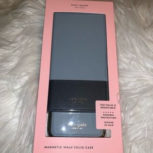 Kate Spade Sylvia iPhone XS Max folio case